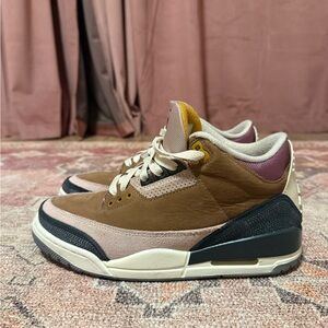 Stylish Men's Sneakers in Brown and Black